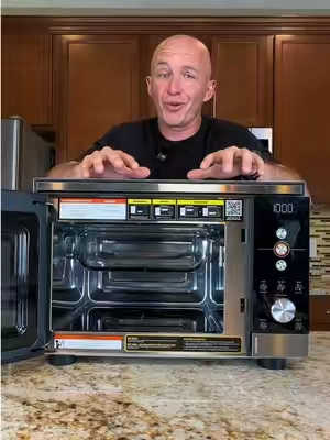 Of course Ninja made a microwave that’s also an air fryer… because why wouldn’t they? #microwave #airfryer #ninjamicrowave #ninjaairfryer #ninjakitchen 