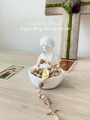 I love it! So beautiful ✝️🕊️✨ #virginmary #catholicdecor #catholicchurch #catholicism #catholicfaith 