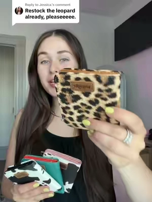 Replying to @Jessica. 😍yay to the leopard print minimalist wrangler wallet @Vaqueras Outfitters #tiktokshopsummersale #tiktokshopbacktoschool 