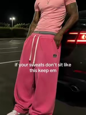 need that puddle fit #baggypants #baggysweats #mensfashion #widelegsweatpants #viral 