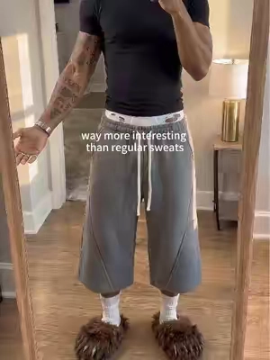 I'm not allowed. You still don't know these pants. #capris #croppedpants #longshorts #streetwear #mensstyle
