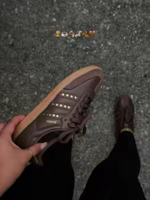 🍂🍪🧋@Fly Kicks #sambas #adidassamba #fallaesthetics #fallshoes #autumninspo
