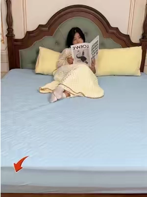 18 Que impermeable significa sofocante? Hasta que no conoces esta. ❄️ Suave como para dormir sin ropa, y súper transpirable#waterproofmattresscover #bedlore#TikTokshopbacktoschool#homemakeover #homeessentials 
