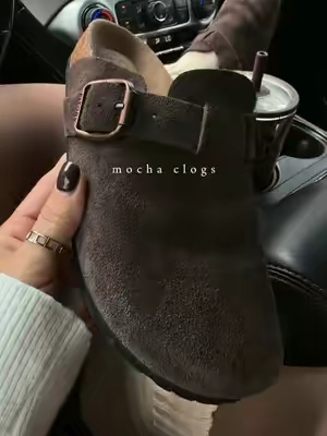This mocha shade is perfection 🤎✨ @FITORY #clogs #clogshoes #fallshoes #fallaesthetic #falldealsforyou 