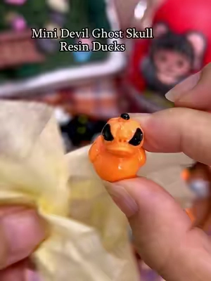 Spooky Resin Miniature duckies #ducks #ducksoftiktok #halloween #2026 #halloween2026 