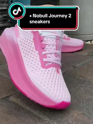 NOBULL Women's Journey 2 Shoe in Bloom Soft Pink - Breathable Running Shoe, Comfortable Walking Sneaker, Cushioned Runners ##nobull##gymsneakers##BackToSchool##TikTokshopbacktoschool##womenssneakers