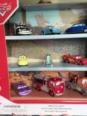 My kids couldn’t believe I found Big Red!! #disneycars #lightningmcqueen 