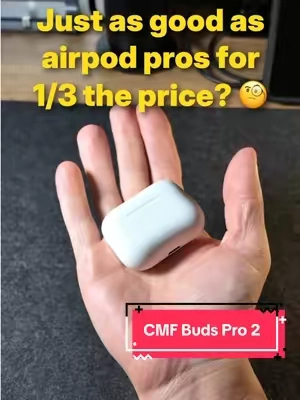 Yeah I regret paying the apple tax for sure 🤦🏻‍♂️ #apple #airpodpros #cmfbudspro2 #earbuds #headphones 