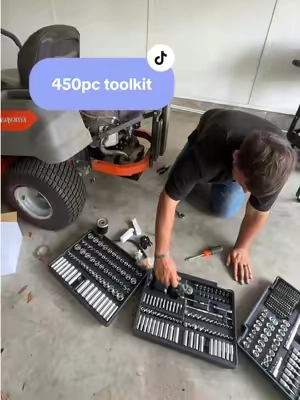 Toolkit for the mechanics! 450 piece set! #toolkit #tools #vevortools @VEVOR Automotive Store 