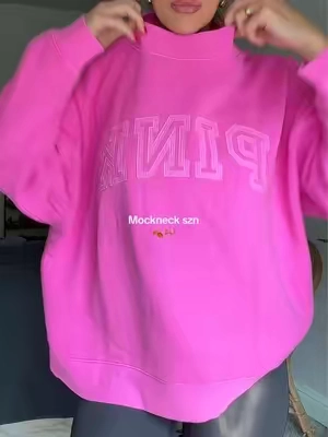 Victoria Secret pink mockneck! Just in time for back to school #mockneck #victoriassecret #vs #sweatshirt 