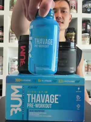 CBUM THAVAGE RTD Preworkout #cbumpreworkout #thavagepreworkout @getrawnutrition 