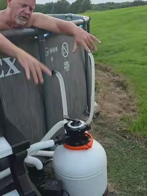 Flashpure sand filter #filter #sandfilter #poolmaintenance #badearl #swimmingpool 