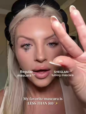 Bottom mascara makes ALL the difference ✨🤍 If you haven’t tried @SHEGLAM US @SHEGLAM beauty products — this is your sign 🙌🏼 affordable and incredible!!!! #SHEGLAM #SHEGLAMus #sheglammascara #sheglamprimer #tubingmascara 
