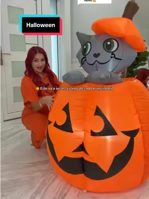 Replying to @Betsy3011 Los niños no van a poder pasar por tu casa sin quedarse mirando este gatito. 🎃🐱✨ #halloween#halloweendecor#TikTokshopbacktoschool#tiktokshopcreatorpicks#halloweeninflatables  