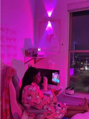 Everyone always asked about my room my sunset lamp IS THE ROOM 