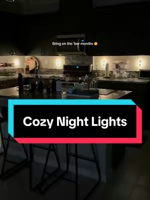 A six pack of these lights at that price? Bring on the ‘ber months already. #nightlight #cozyhome #falldecor #bermonths #ambientlight 