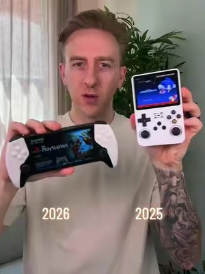 2025 vs 2026 gaming console. I really love both but the new 2026 is 🔥