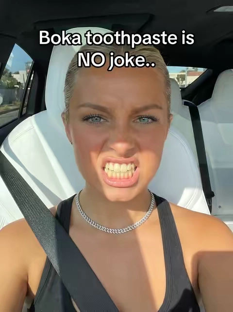 👆#toothpaste #boka #teethwhitening #tiktokshopcreatorpicks #falldealsforyou 