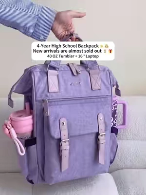 Price drop active now! 📉 Integrated USB charging link for long study days, huge water bottle slot, and a sleek shape that never sags. Don’t miss this discount! 💻⚡#backtoschool #TikTokshopbacktoschool #SuperBrandDay #backpack #schoolbag 