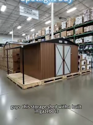 #spotlightday #shed #storagesolutions #outdoorfun #patiomakeover 