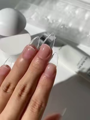 For beginners who want salon-looking nails without the struggle ✨#diynailsathome #easynails #fypages #nailtutorial #nailhack 