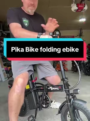 @PikaBike LLC folding ebike #ebike #foldingbike #bike #tiktokshopcreatorpicks #tiktokshopsummersale 