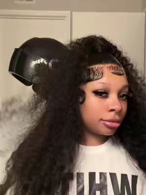 @ImaniHair 36” for $150 #fyp #halfuphalfdown #wiginstall #viral #hairstylist 