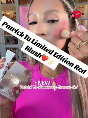 🍓✨A TikTok Exclusive✨#patrickta #patricktablush #redblush #redblushmakeup #tiktokshopsummersale  Posted on 08/05/2026 |  Results may vary. | Prices & promos were accurate at time of posting but may change. This is my personal testimony. Results may vary. @patrick ta 