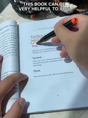 Your future self will thank you for reading this book.📕 #trusts #livingtrust #LifeFaith #tiktokshop #tiktokfinnds 
