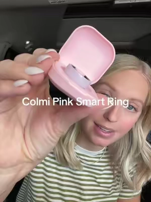 I love this smart ring so much I got it in another color #smartring #healthtracker #sleeptracker #steptracker #wearabletech 
