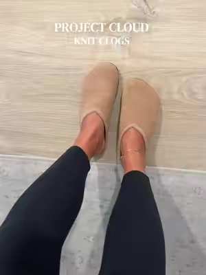 #clogs #knitclogs #projectcloud #tiktokshopcreatorpicks 