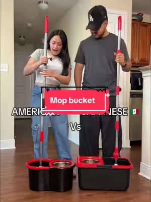 Make the switch today and stop mopping with the same dirty water ‼️ #mop#mopping#CleanTok#cleaning#mopbucket  