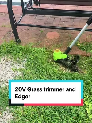 Cortadora de césped 20V Grass trimmer and Edger #trimmer #grasstrimmer #baterytrimmer #gardening #gardeningtools 
