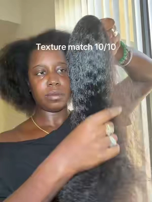 We lovee an easy and quick protective style! The texture match of this ponytail was perfect for my type 4 hair 😍 #drawstringponytail #blackhairstyle #blackwomenoftiktok #type4hair #protectivestyles 