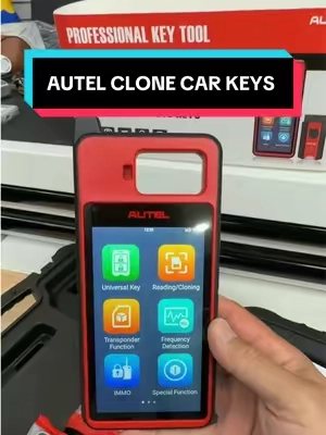 Easiest way to make and clone automotive keys and remotes  #autel #locksmith #sidehustle #mechanic #scanner 