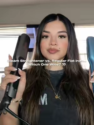 Ugh so in love with this @UKLISS-US steamer straightener 😍😍 #uklisshair #uklisssteamhairstraightener #uklisshair 