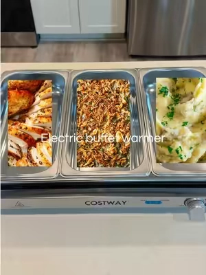 An absolute must have for hosting over the holidays 👌🏻 #buffet #buffetwarmer #hosting #hostingtips #foodwarmer  