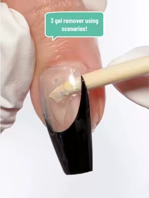 Unlock 3 gel remover using scenarios! 1️⃣ Remove nail stickers 2️⃣ Take off pressons 3️⃣ Remove nail strips Check my shop! #melodysusie #pressonnails #nailtools #nail #nailtiktok 