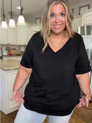 The kind of shirt you want to wear everyday!! I sized up one to a 4X for an extra roomy fit but they do run true to size!! #tiktokshopcreatorpicks 