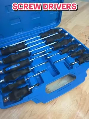 Check out this set of screwdrivers! #tools #mechanic #screwdriver 