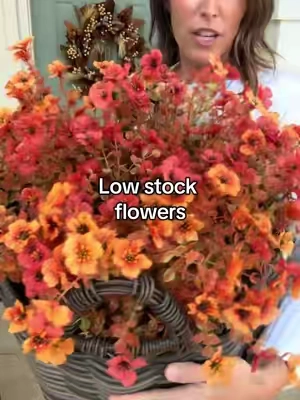 Fall flowers that will survive me. #fakeflowers #fall #Home #curbappeal #fallflowers 