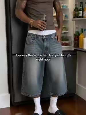 not too short not pants #jorts #capris #longshorts #streetwear #OOTD 