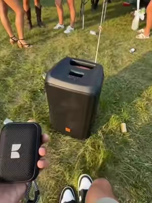 "POV: You spent $ on AC, I bought a Monster Speaker and took it swimming 💦 Who’s really winning summer? #summerwins #IPX5 #MonsterSpeaker #monsterspeaker #PortableSpeaker"