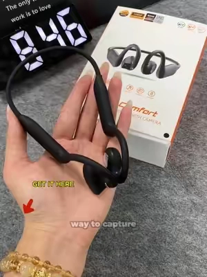 Record your daily adventures without holding a camera or carrying extra gear. Built-in HD video + open-ear audio = the perfect hands-free companion for every Journey. These are selling out incredibly fast so tap the link to grab yours right now. #BoneConduction#OpenEarHeadphones#tiktokshopsummersale #SummerWins#dealsforyoudays 