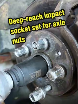 Forget weak sockets that strip and slip — this CASOMAN axle nut socket set is built to DOMINATE stubborn bolts. Heavy-duty CR-MO steel, deep reach, zero compromise. When the job gets brutal, this is the only set you trust. 💪🚗#ImpactSockets #AxleNut #HeavyDutyTools #MechanicLife #AutoRepair