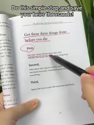 Your future self will thank you for reading this book. #trusts #livingtrust #LifeFaith #tiktokshop #Greenish