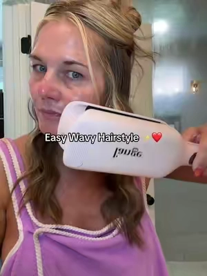 @langehair #waver #crimper #beachwaves #hairtok #hairstyle 