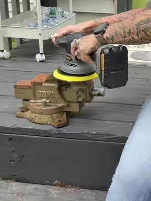 Keep this around the house for your projects #tools #sander #buffer #garagetools 