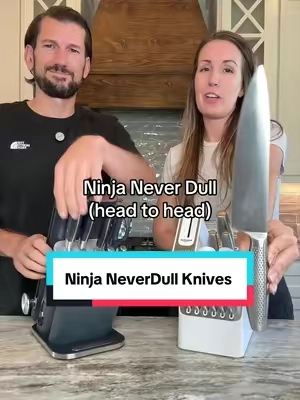 Ninja Never Dull Knives #ninjaneverdull #knives #kitchenknifeset #knifeset #kitchenknives 