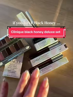 Clinique black honey set #blackhoney #clinique #cliniqueblackhoneylipstick  